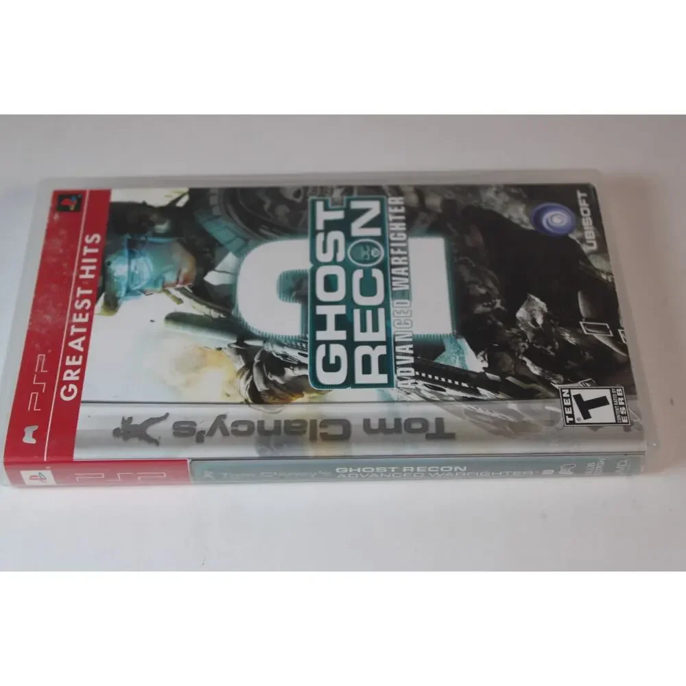 2 game Lot: Tom Clancy's Ghost Recon: Predator + Ghost Recon 2 (Sony PSP)